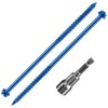 Wensilon(30 PCS) 1/4" * 6" Slotted Hex Concrete Screws Anchor