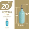 Sweejar Ceramic Olive Oil Dispenser Bottle, 20 Oz Relief Opaque