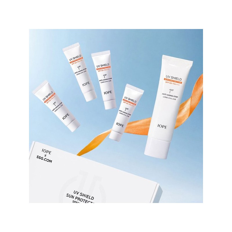 IOPE [SSG단독][50ml+40ml] UV쉴드 선 프로텍터 SPF50+PA++++ 기획세트 [SSG Exclusive] [50ml+40ml]
