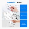ETIKEZ 3-1/3x4 Shipping Address Labels, Shipping Labels for Laser &