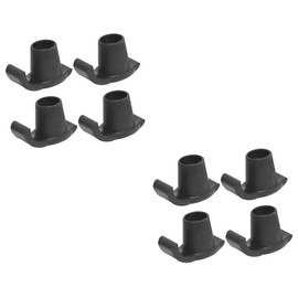 BESPORTBLE 8pcs Anti- Walker Ski Glides Feet for Walker Shockproof Stable Support for Various