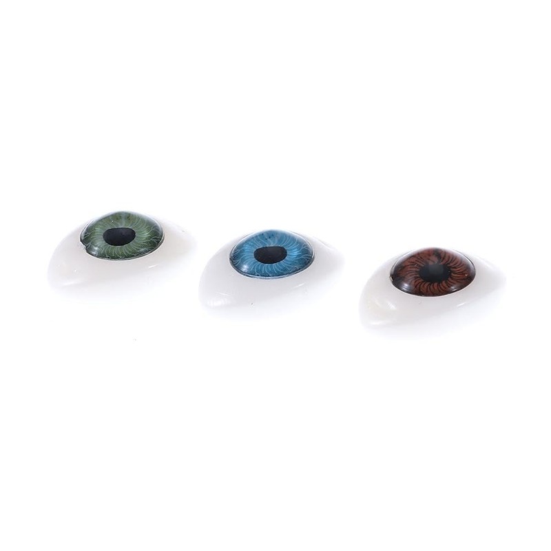8pcs 4 Colors 23*16mm Oval Flat Hollow Highlight Resin Colorful
