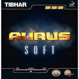 Tibhar Aurus Soft Table Tennis Pad, Black , 1,7mm