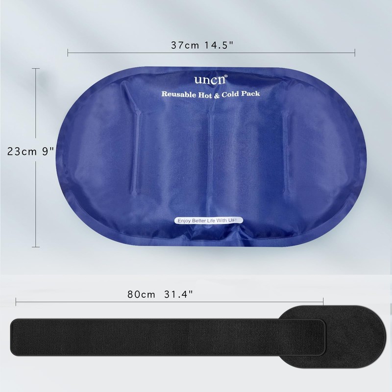 UNCN Ice Pack for Back, 4in 1 Ice Pack for