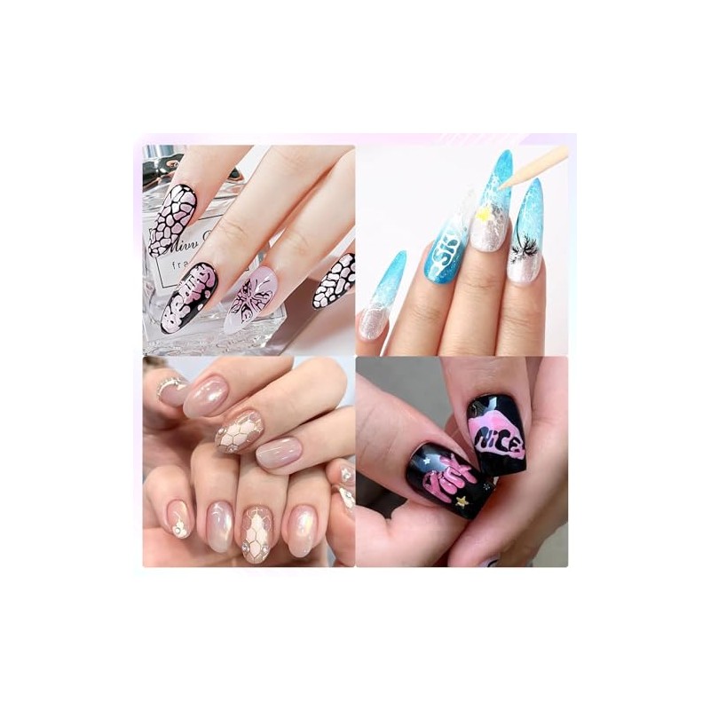Cherimoya Kit Gel Poking para Uñas-Morad