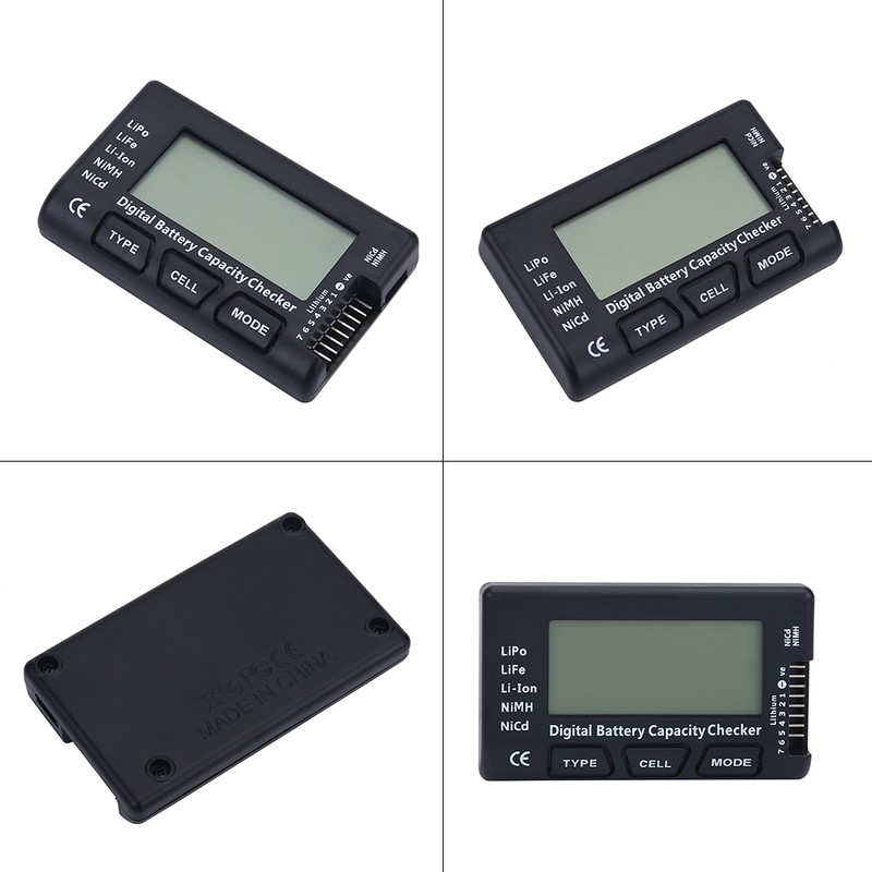 Digital Battery Capacity Checker Voltage Tester Detector for LiPo Li