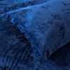 Sunshine Nicole Distressed Velvet Comforter Set, Distressed Velvet Face and
