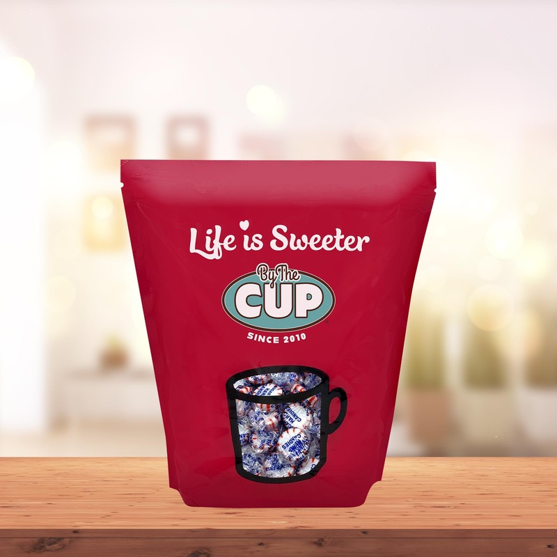 By The Cup Sugar Free Starlight Mints, 2 Pound Bulk