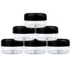 (Quantity: 300 Pieces) Beauticom 15G/15ML (0.5oz) Round Clear Jars with