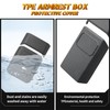 TUSKETY Accessories for Cybertruck 2024 2025 2PCS Center Console armrest
