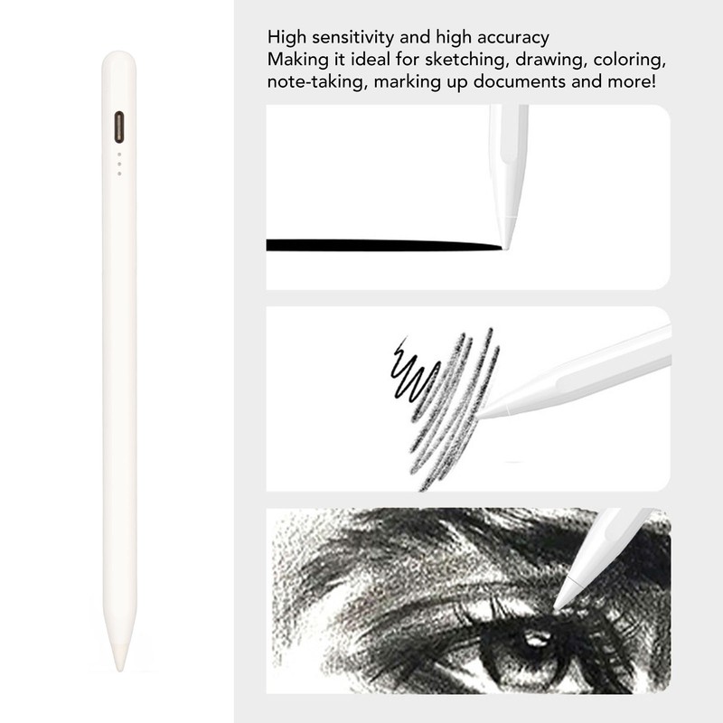 Stylus Pen for IOS Tablet with Magnetic Palm Rejection High