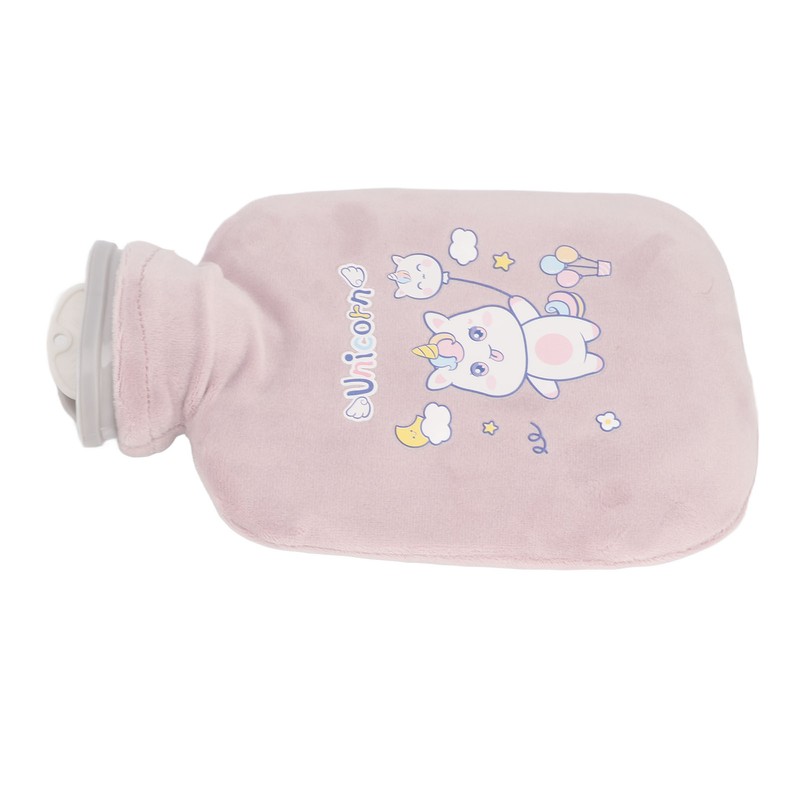 Hot Water Bottle with Soft Cover Student Home Portable Cute