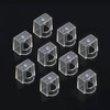 HiCHN RJ45 Plug Protector Dust Covers 50 Pcs Transparent Click