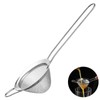 Stainless Steel Fine Mesh Strainer with Handle, Practical Conical Shape