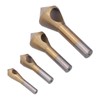 4PCS Titanium Coated Countersink Drill Bits 90 Degree Chamfer Tool