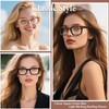 OPTOFENDY Reading Glasses for Women Square Blue Light Blocking Readers