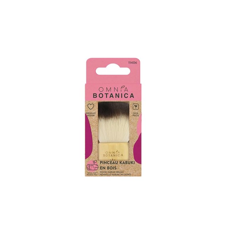 OMNIA BOTANICA - Pennello Kabuki - Polvere viso - Trucco
