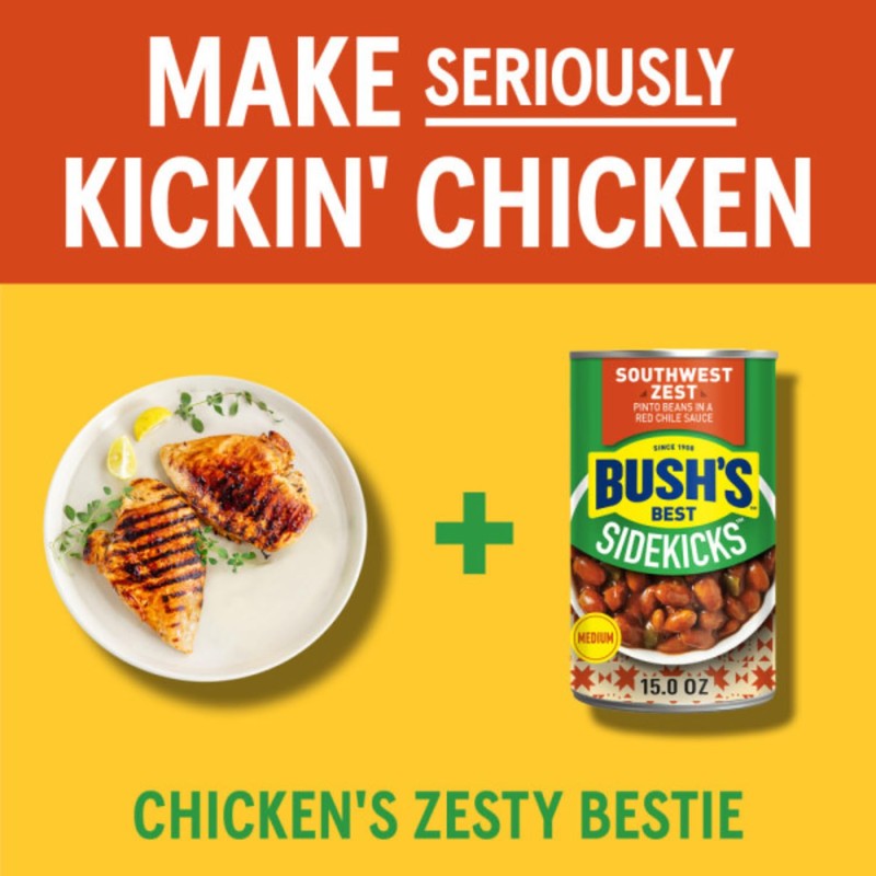Bush's Best Baked Beans, Pinto Power Variety Pack, 2 Southwest
