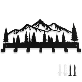 Metal Key Holder, Key Hooks for Wall, Stylish Key Hangers for Kitchen, Entryway, Hallway and Bedroom, Robust and Decorative