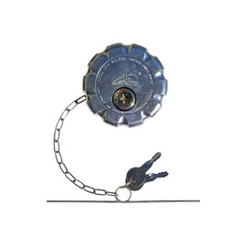 Road Superior Truck Parts 3” Locking Diesel Fuel Cap for Volvo VNL Series Low Sulfur Fuel Tanks