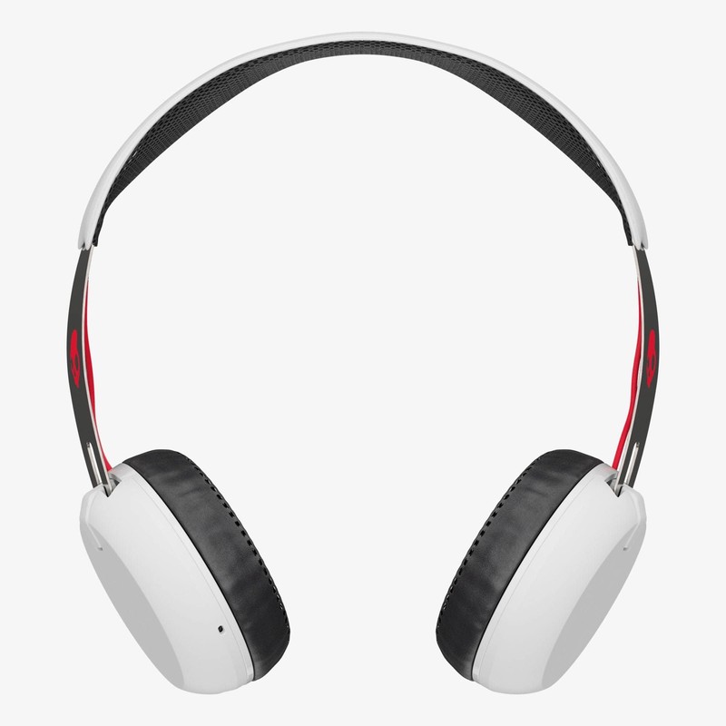 Skullcandy Grind Bluetooth Wireless On-Ear Headphones - White/Black/Red