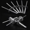 ISPINNER 50pcs 3/16" x 5/8" Large Flange Aluminum Blind Rivets,
