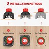 RED WOLF RED WOLF 1-2-Both-Off Battery Switch DC 12V-48V 200A,