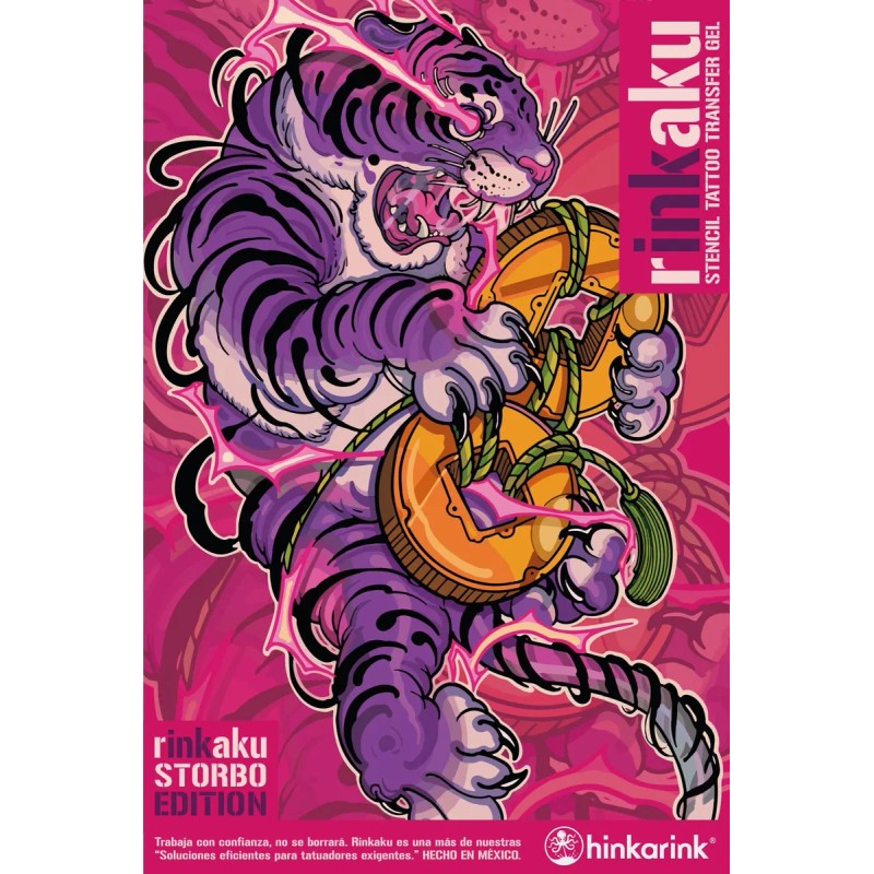 Gel Transfer Hinkarink Rinkaku Estencil Tatuaje Extrafuerte