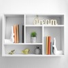 uxcell 12 Pcs Floating Shelf Brackets, Metal Hidden Shelf Support