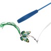 7pcs Cat Tassel Toys Play Chase Exercise Multifunctional Cat Butterfly