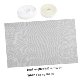 WHAMVOX 1set Mosquito Screen Net Removable Fly Screen Mesh for Window Door Netting DIY Kit