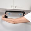 simpletome Paper Towel Holder ONE Hand Tear Adaptive Tension Arm