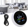 CO2 Monitor Carbon Dioxide Temperature Humidity 3 in 1 Portable