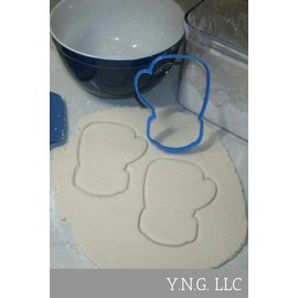 BOXING GLOVE FIGHTER TRAINING FITNESS FONDANT BAKING TOOL COOKIE CUTTER USA PR706
