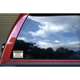 StickerTalk English Spanish Vehicle Equipped with GPS Tracking Stickers, 3.5 inches by 2.5 inches