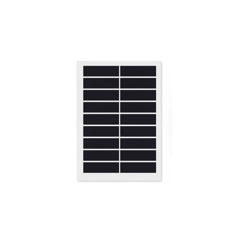 1.75" x .5" Small Rectangle, Adhesive Striker Match Striker Stickers