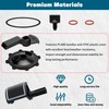 Xastro 2-Port/3-Port Pool Valve Rebuild Complete Kit with Diverter Valve