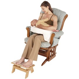 My Brest Friend Nursing Stool Adjustable for Comfort, Wood Ergonomic