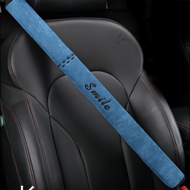 UINSUE Extra-Long Car Seat Belt Cover 29" Comfortable & Stress-Relieving Durable and Comfortable Car Seatbelt Shoulder Pad Enhance Your Driving Comfort and Safety