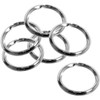 nissatyein Nickel Key Ring – 32 mm – P –