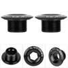 3Pcs 18mm Bike Crank Cap Aluminum Alloy Bicycle Shaft Axis