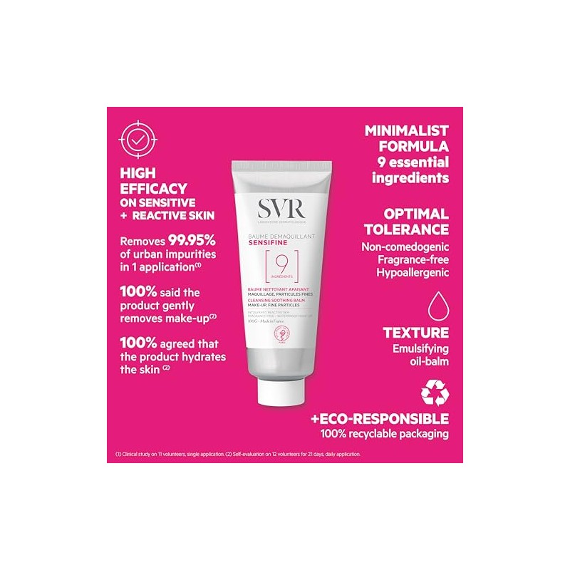 SVR Sensifine Bálsamo Desmaquillante para Piel Sensible, 100 g