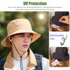 Tyuodna Bucket Hat for Men Women,Waterproof Summer Hats for Men,UV