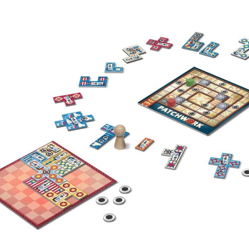 Patchwork Americana Edition Board Game - A Strategy Game for