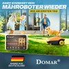 Domar - Durable Robotic Lawnmower Blade Suitable for Worx Landroid