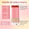 Rubor Multifuncional en Crema con Esponja Incorporada, 3 en 1