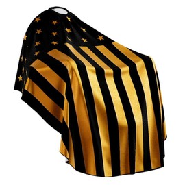 Professional Barber Cape - Antistatic Hair Cutting Cape Salon Quality Styling Cape for Hairdressers and Barbers - Snap colar (Snap Collor)