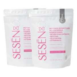Set2 Colageno Hidrolizado Sesen Cacido Hialuronico Biotina Pink                                                                                       