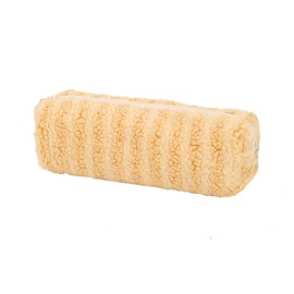 HABUAETY Small Pencil Pouch Makeup Plush Pen Bag Women Office Stationery Mini Comestic Bags