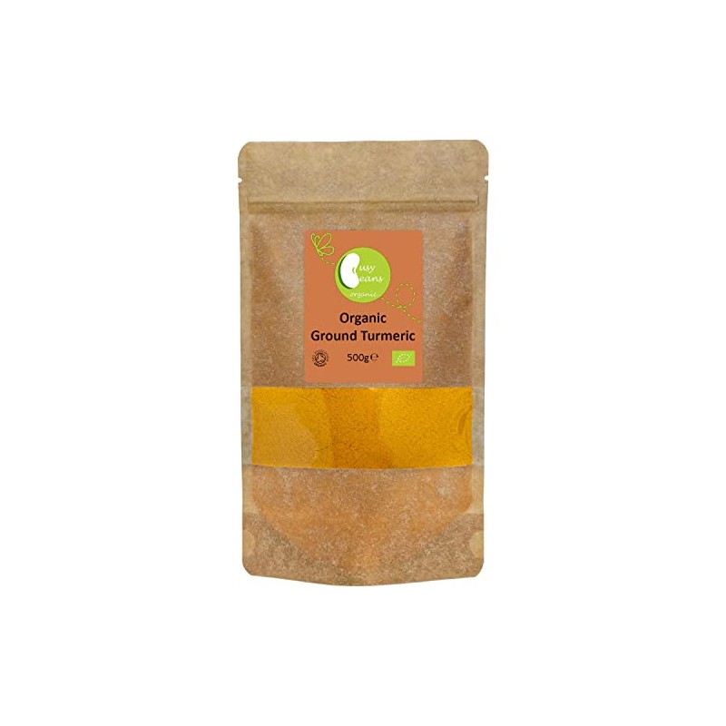 Organic Turmeric Powder - Certified Organic- by Busy Beans Organic